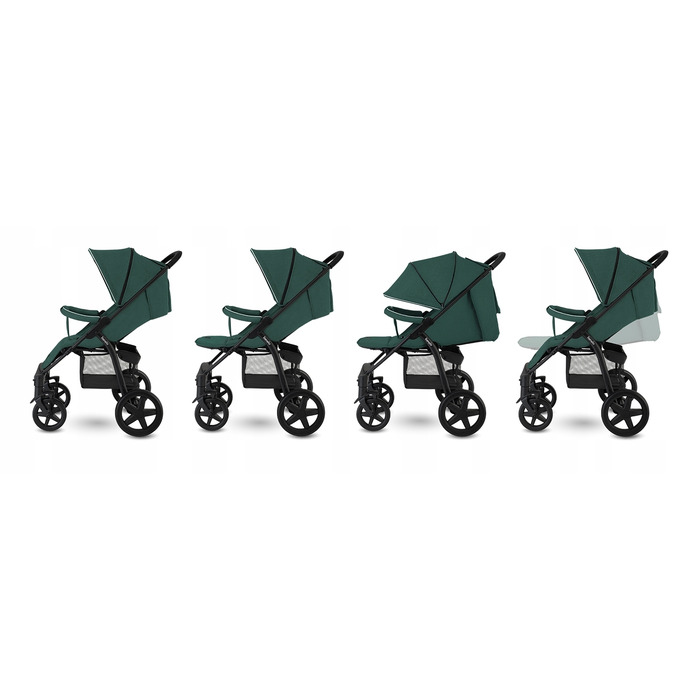Дитячий прогулянковий візок Lionelo LO-ANNET PLUS GREEN FOREST