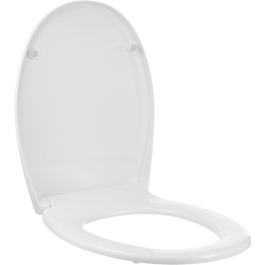 Сидіння для унітазу VitrA S10 84-003-009, біле, білий - Білий (White), 35,5 см х 44,8 см