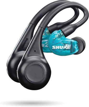 Справжні бездротові навушники Shure AONIC 215 TW2, Bluetooth 5, аудіо преміум-класу, акумулятор 32 години (Gen 2) - синій