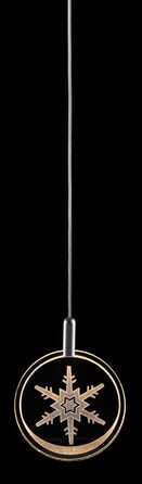 KRINNER Lumix Highlights LED-підсвічування настільне, акрил, блакитний cosmic, 76020