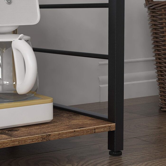 Стелаж для кухні SogesHome SH-171-BK (Retro) 90 x 40 x 83 см - органайзер для зберігання