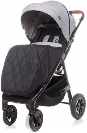 Дитячий прогулянковий візок 4BABY Stinger Air, колір Light Grey