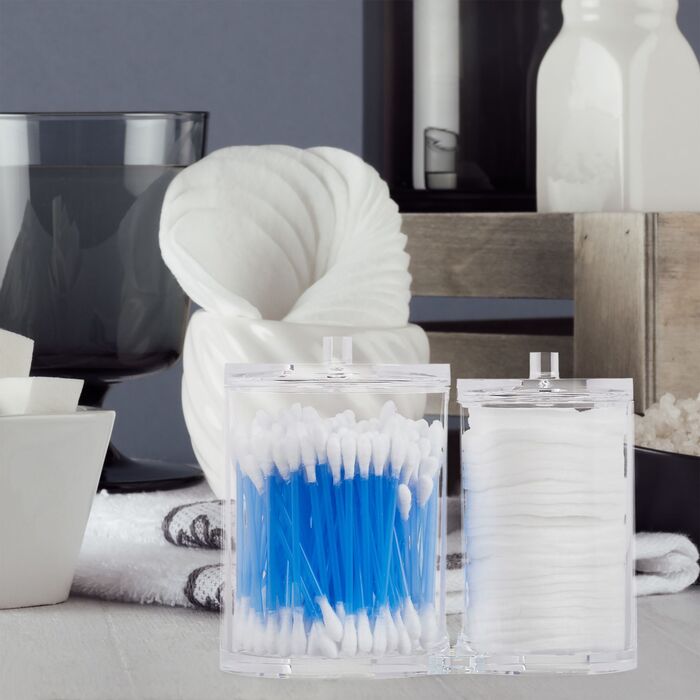 Організатор Relaxdays з подвійним акриловим відсіком