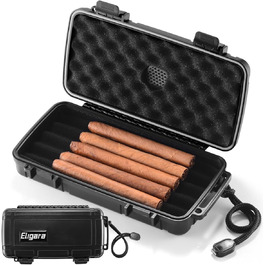 Портативний цигарковий вологозберігач-кейc для подорожей, водонепроникний, на 10 цигарок (23,8 x 12,7 x 9,6 см)