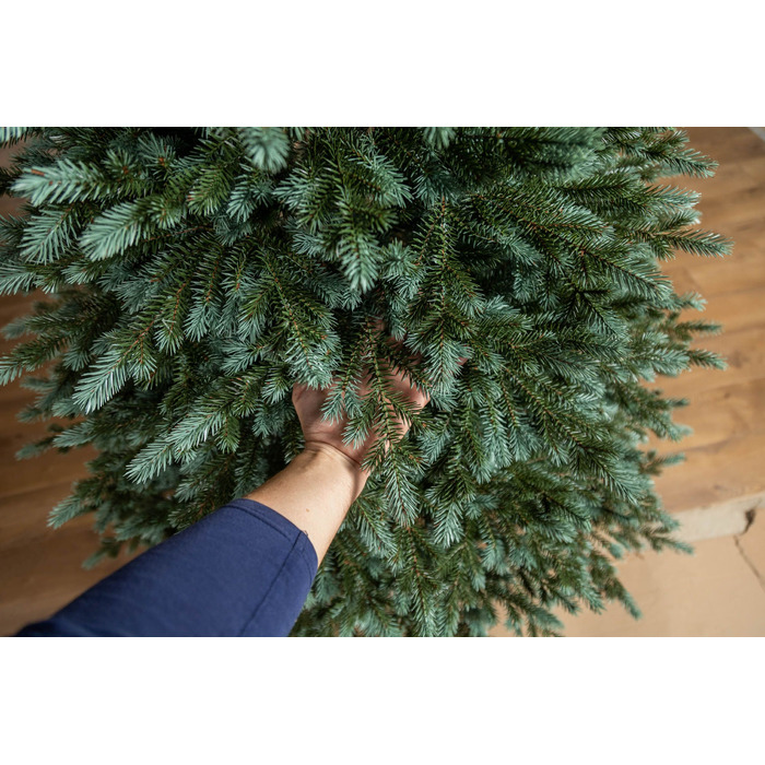 Ялинка штучна 'Аляска' Зелено-Блакитна 2,30 м