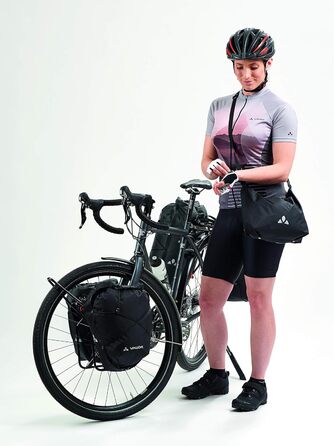 Передні кофри Aqua Front Light, надлегкі передні кофри для їзди на велосипеді, чорні, один розмір, 129510100 (один розмір, чорний)