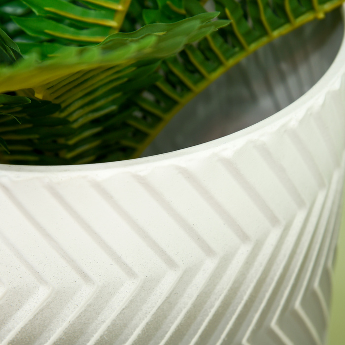 Outsunny Flower Pots Набір з 2 підставок для рослин Рамка кашпо для вітальні та балкона Металевий сучасний дизайн