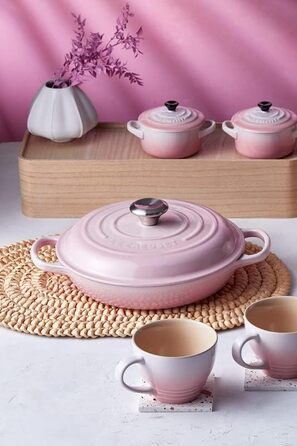 Каструля Le Creuset Signature Gourmet з чавуну, Ø 26 см, 3,5 л, для всіх типів плит (індукція), 5,555 кг, Червоний (Marseille)