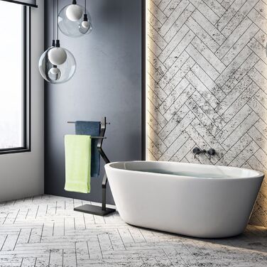 Підставка для рушників Relaxdays з вигнутим дизайном