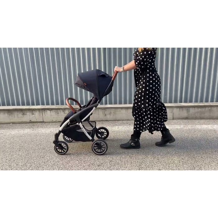 Дитячий візок PETITE&MARS Cross, колір: Антрацит Блю