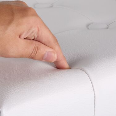 Relaxdays Пуф з Штучної Шкіри