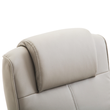 Крісло для телевізора HOMCOM Recliner 360° поворотне з підставкою для ніг сірого кольору, L78 × W71 × H101 см, зручне крісло для вітальні