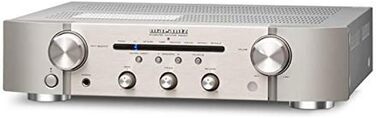 Підсилювач Marantz PM6007, 2x60 Вт, опт./фоновхід, вихід сабвуфера, сріблясто-золотий