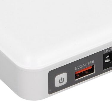 Mini UPS джерело безперебійного живлення, 6000mAh, для роутера, модему, LED-освітлення, CCTV-камери, EU-штекер