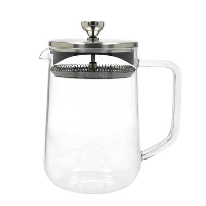 Чайник заварювальний з фільтром Kitchen Craft LA CAFETIERE, скло, 1 л