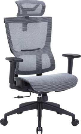 Крісло офісне OfficePro Elegant OC660-B-DG-DG