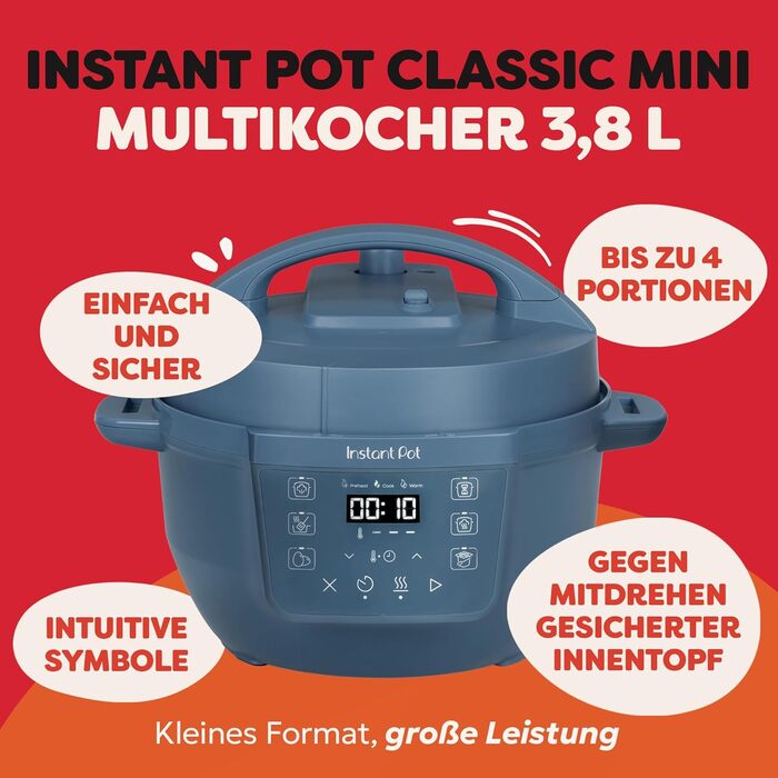 Мультиварка Instant Pot 5.7L 7-в-1 Smart Cooker – мультиповарня, рисоварка, сковорода, йогуртниця, пароварка, підігрівач їжі