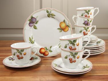 Flora Orchard Series, Набір посуду Комбо-набір 30 предметів (кавовий сервіз 18 предметів), 17032