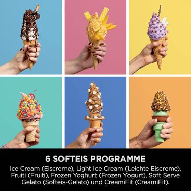 Машина для морозива CREAMi Softeis Ninja Swirl NC701EU: 13 функцій, 2 контейнери для морозива, сорбету, шейків