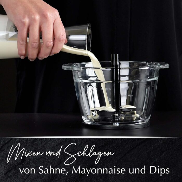 Блендер Stanley Rogers 500W з скляною колбою 1л, 4-лопатева система + насадка для змішування, 2 швидкості