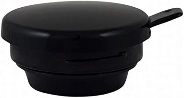 Термос Helios Mondo Push з нержавіючої сталі, 1,3 л, білий (чорний)