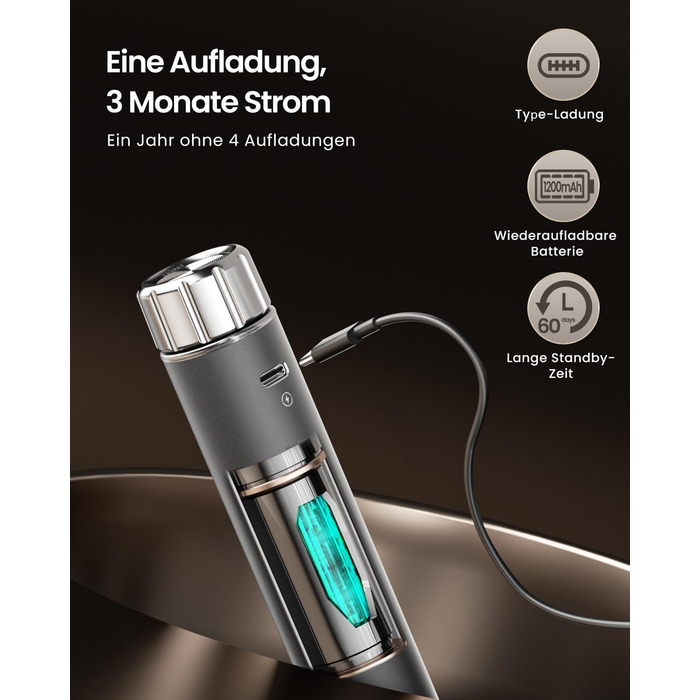 Електричний піноутворювач для молока Maestri House з регулюванням швидкості, знімний міксер з нержавіючої сталі, для лате та капучино (сірий)