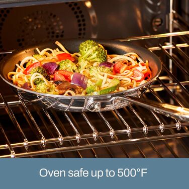 Сковорода з антипригарним покриттям All-Clad D3 Pro, 30.5 см, 3-шарова, з нержавіючої сталі