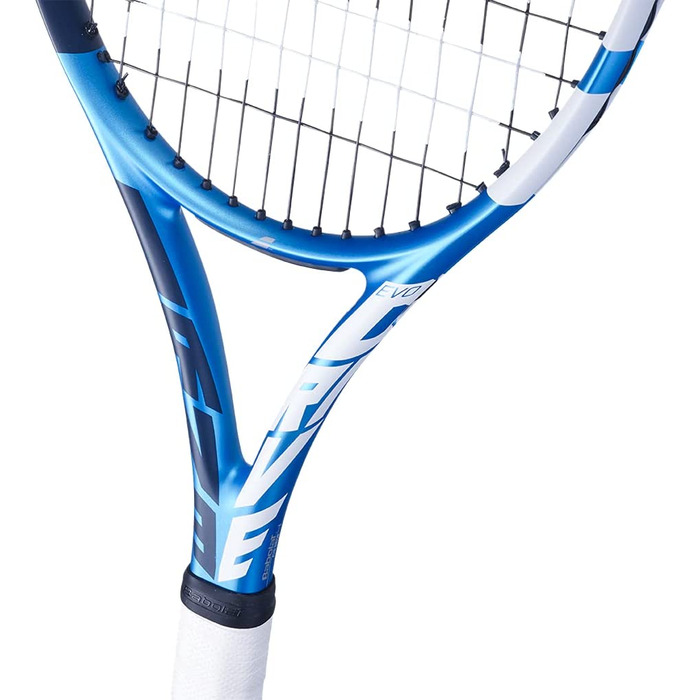 Тенісна ракетка Babolat Evo Drive для дорослих, унісекс, 136-синя, з кишенею на талії , з захопленням 3