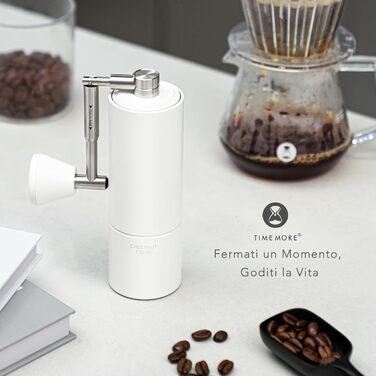 Ручна кавомолка TIMEMORE Chestnut C3S PRO з металевим корпусом для еспресо та френч-прес