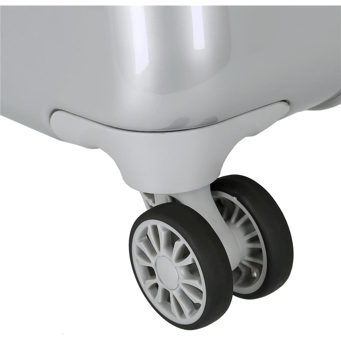 Дитяча бортова валіза Disney Stitch Moods, жорсткий ABS-пластик, кодовий замок, 4 подвійних колеса, ручна поклажа 100 см