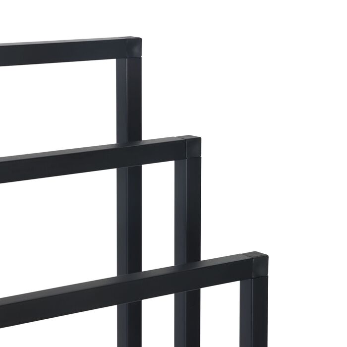 Підставка для рушників Relaxdays, металева, з 3-ма перекладинами