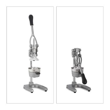 Преміальний ручний прес для соку Relaxdays з важелем