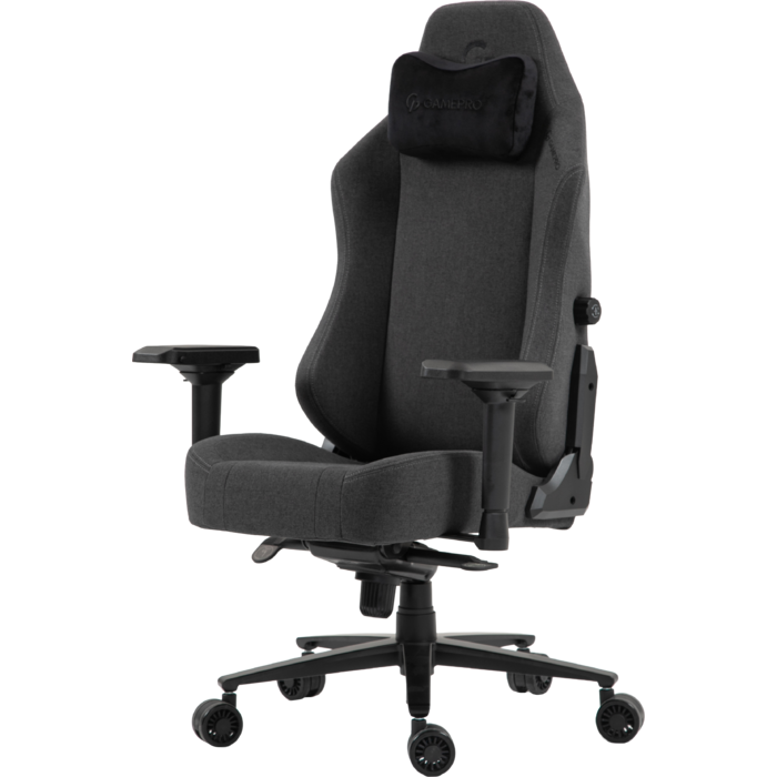 Крісло ігрове GamePro GC775DG Fabric Dark Gray