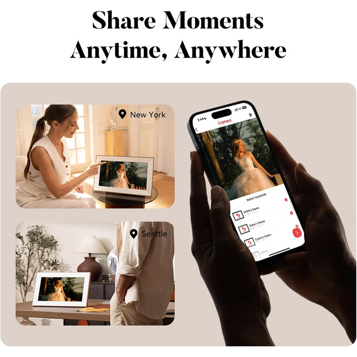 Цифрова фоторамка Lexar 10.1