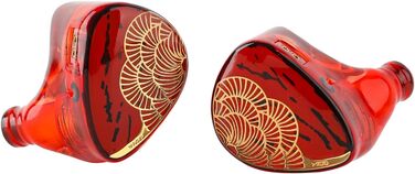 Внутрішньоканальний монітор LINSOUL TANGZU x HBB XuanNv, 2 динамічних динаміка HiFi IEM, знімний 2-контактний кабель