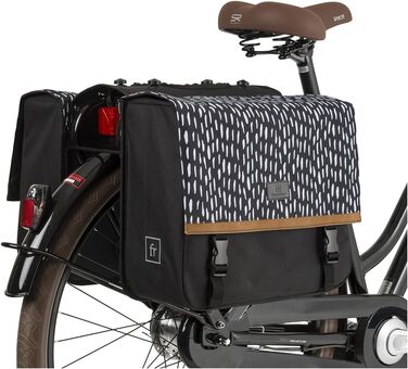 FAST RIDER Fastrider Nara Double Pannier Trend MIK Black, FAST RIDER Fastrider Nara Double Pannier Trend MIK Black