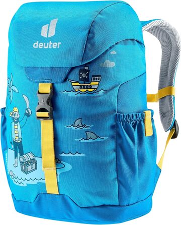 Дитячий рюкзак deuter Unisex Kids Cuddly Bear (1 упаковка) (8 л, лазуровий-ляпіс)