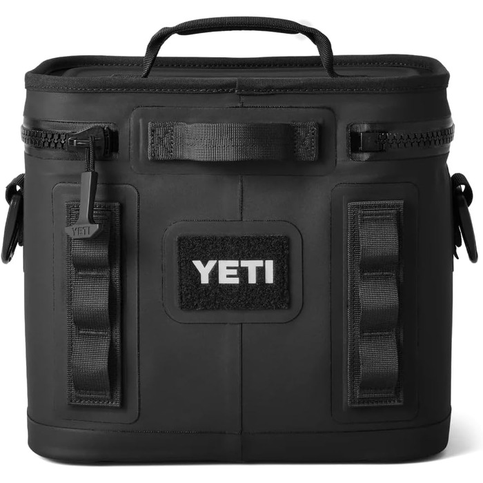 Сумка-холодильник YETI Hopper Flip 8, чорна: портативна, ізольована, рюкзак