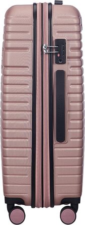 Валіза American Tourister Aero Racer Spinner 68, що розширюється, 75,5 л, Jet Black/Rose Pink