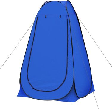 Намет для туалету TUKAILAI для кемпінгу, душовий намет, Pop-Up, 150x150x190 см, блакитний
