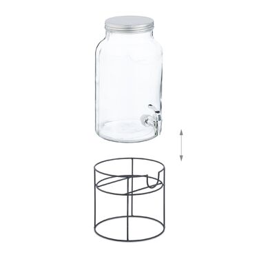 Дозатор для напоїв Relaxdays зі стійкою