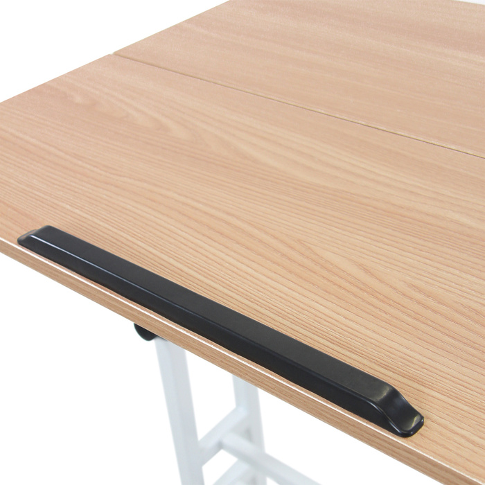 Робочий стіл / Комп'ютерний стіл СТАНЦІЯ I 80 x 60 см білий / дуб hjh OFFICE