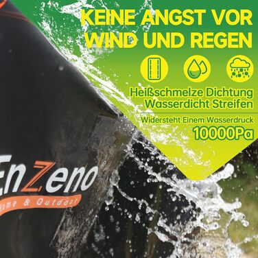 Накладка для садово-патіо меблів Enzeno, водовідштовхувальна, 420D Oxford, захисна для зимового періоду, 213x132x74 см