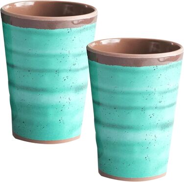 Набір посуду для кемпінгу з меламіну на 2 особи сірий 8 предметів - з тарілками та кубками - кемпінговий посуд