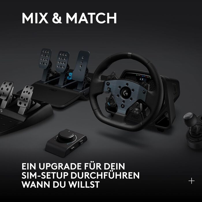 Logitech G29 Driving Force Racing Wheel – Ігровий кермо з Force Feedback для PS5, PS4, PC, Mac – Чорний