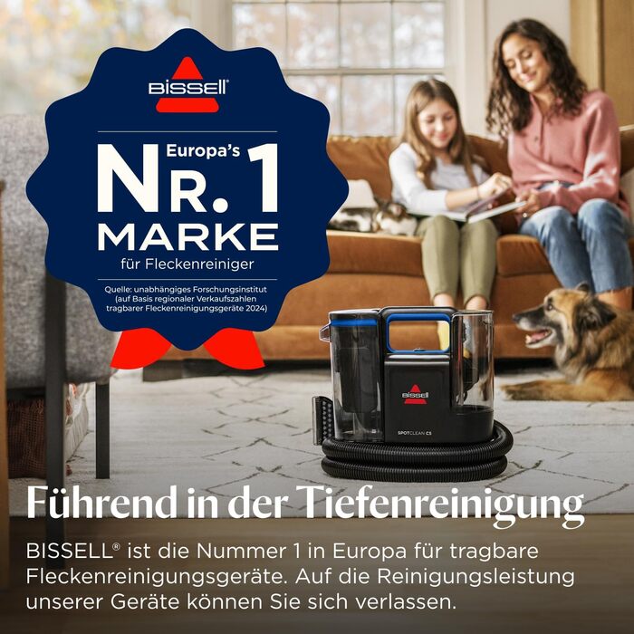 Портативний мийник для килимів Bissell SpotClean C5: для дому, авто, човнів та диванів