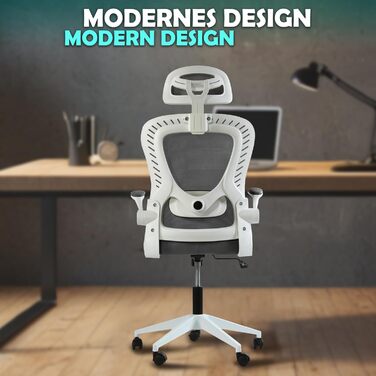 Офісне крісло Sesto Senso Graphite 1 Grey - ергономічне, з підтримкою попереку та регульованими підлокітниками, для керівників