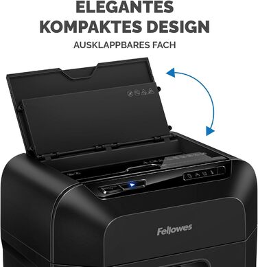 Fellowes AutoMax 90M: Шредер для документів, автоматичний, 90 листів, P4, тихий, 17 л