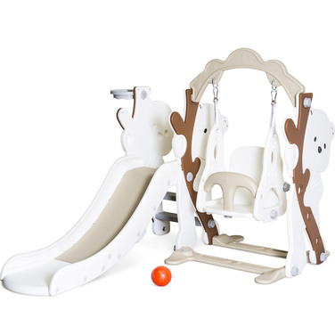 Дитячий ігровий комплекс Mealux Koda White/Coffee (арт. KD-B021 White/Coffee)