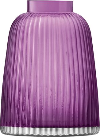 Ваза LSA Pleat, 26 см, Heather